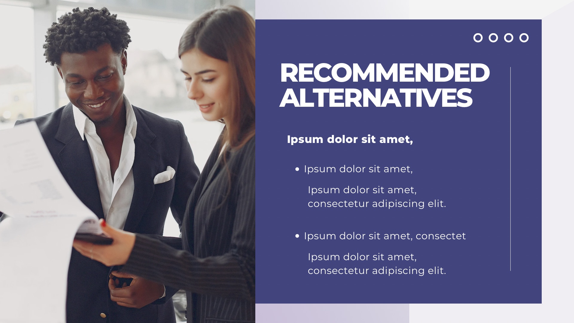 Recommended Alternatives